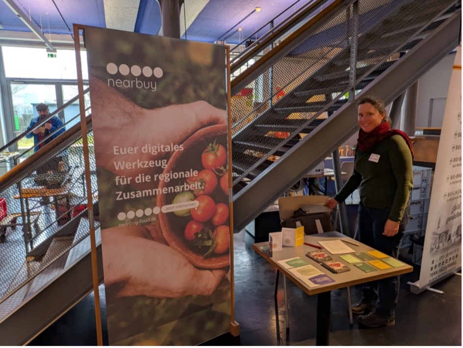 Photo of an information booth