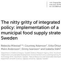 Article: The nitty gritty of integrated food policy 
