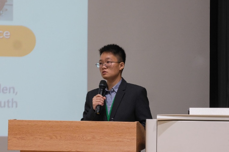 Assistant Professor Dr. Yu-Ting Chu speaking